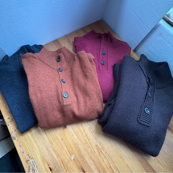 Banana republic cashmere/wool sweater bundle size X-Large - Picture 2 of 11